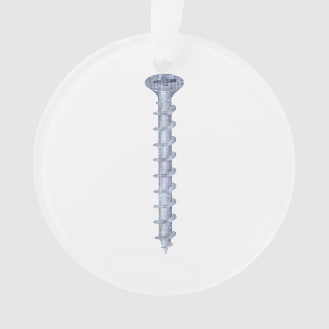 Adorno Tornillo de madera (Anverso)
