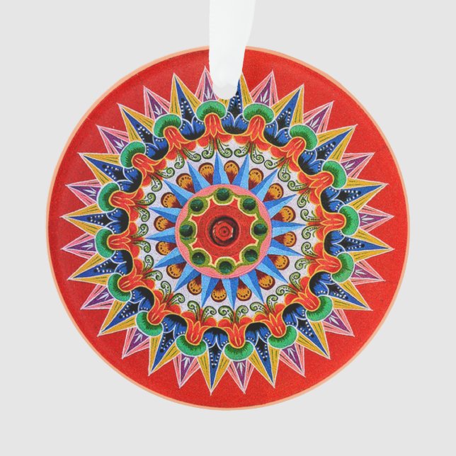 Adorno Tornillo de OxcartWheel Acrílico de Costa Rica (Anverso)