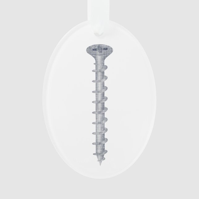 Adorno Tornillo para madera (Anverso)
