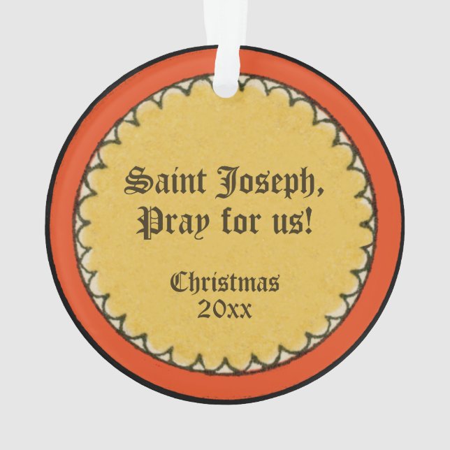 Adorno Torso superior de San José (detalle; VVP 09) (Reverso)