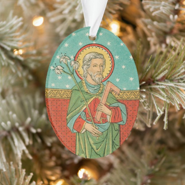 Adorno Torso superior de San José (detalle; VVP 09) (Árbol)