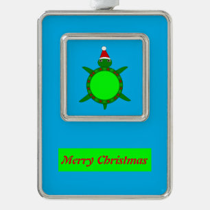 Adorno Tortuga de Navidades cortos con Personalizado de c