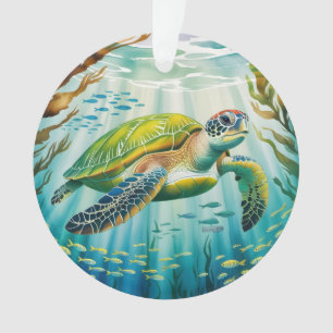 Adorno Tortuga Pintada