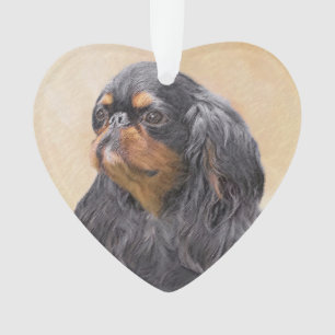 Adorno Toy English Spaniel Pintura Original Arte Animal