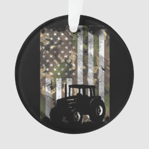 Adorno Tractor de bandera de camuflaje Camión agrícola vi