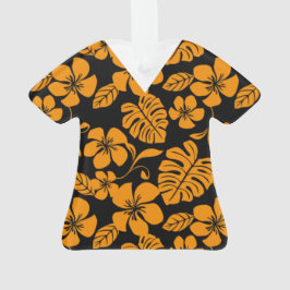 ADORNO TRAJE DE BAÑO PINK BIKINI NEGRO Y NARANJA