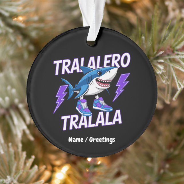 Adorno Tralero Tralala Bootleg Gráfica divertida de meme  (Árbol)