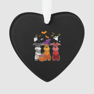 Adorno Tres regalos de Halloween para el Gorra de brujas