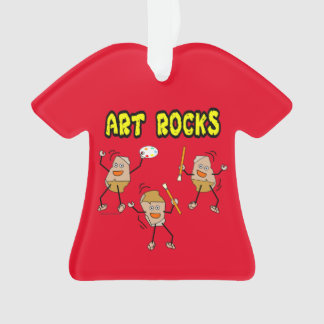 Adorno Tres rocas de arte