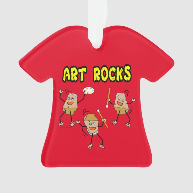 Adorno Tres rocas de arte (Anverso)