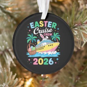Adorno Tripulación de crucero de Pascua 2026 Vacaciones f