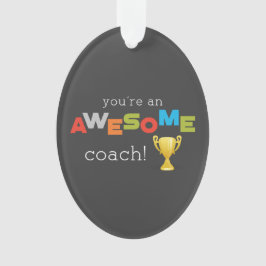 Adorno Trofeo de Agradecimiento al Profesor Entrenador, I