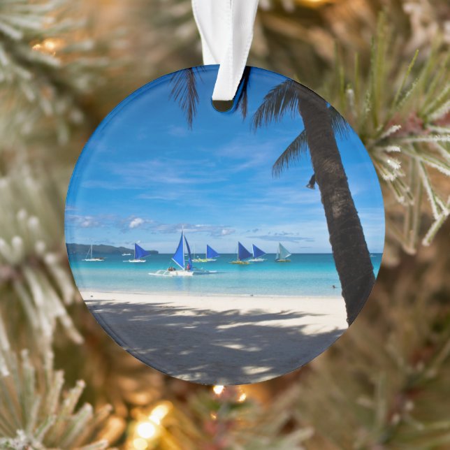 Adorno Tropical Beaches | White Beach Boracay Philippines (Árbol)