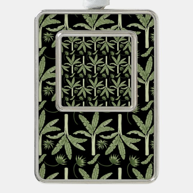 Adorno Tropical palm trees seamless pattern (Anverso)
