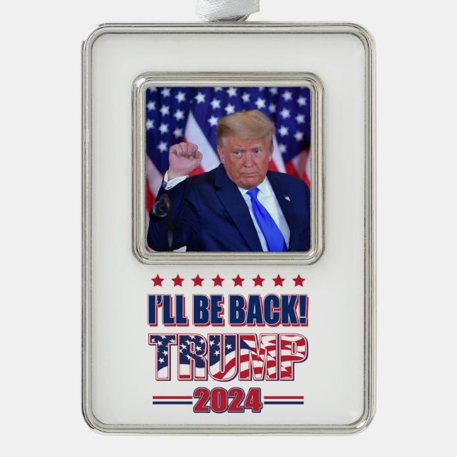 Adorno Trump 2024 regresará (Anverso)