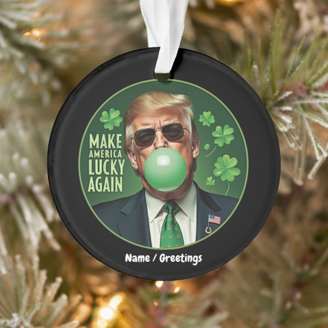 Adorno Trump Bubblegum vuelve a tener suerte en Estados U (Árbol)