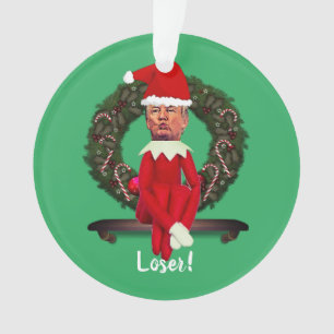 Adorno Trump como Navidad mayor  