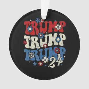 Adorno Trump Trump Trump 2024 Retro