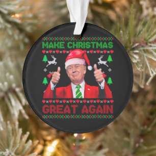 Adorno Trump vuelve a hacer grandes Navidades a los Navid