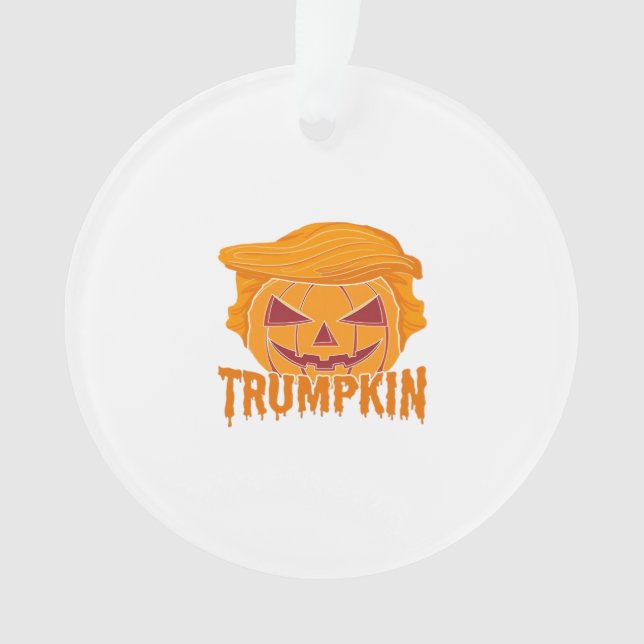 Adorno Trumpkin Classic - Estilo del presidente de la cal (Anverso)