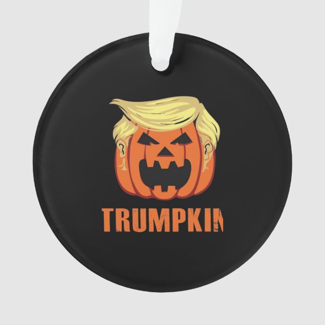 Adorno Trumpkin hace Halloween (Anverso)