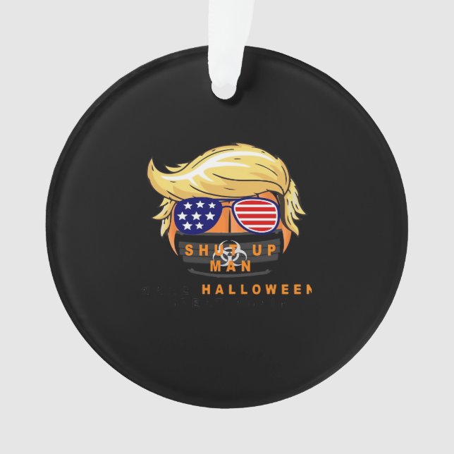 Adorno Trumpkin hace que Halloween sea grande de nuevo re (Anverso)