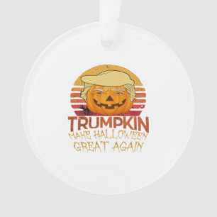 Adorno Trumpkin Halloween Funny Classic