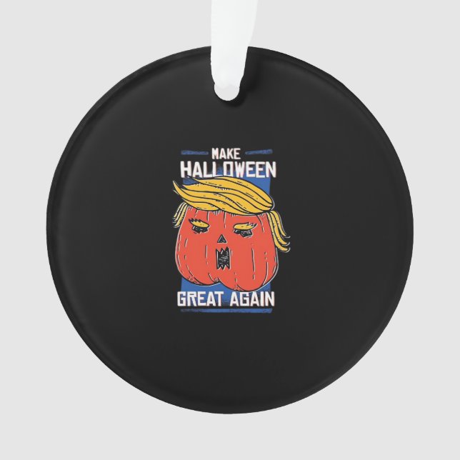 Adorno Trumpkin Halloween Pupmkin Classic (Anverso)