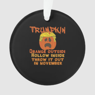 Adorno Trumpkin interior Tira hacia fuera Noviembre clási