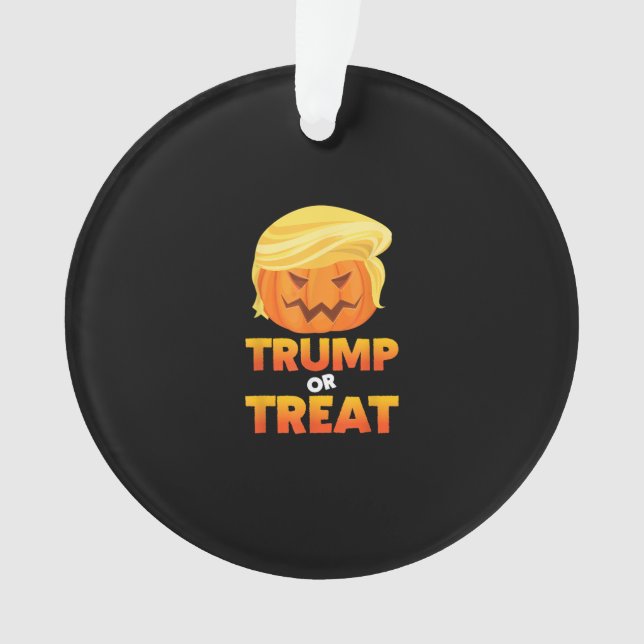 Adorno Trumpkin O Trate Ropa De Halloween Trumpkin (Anverso)