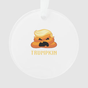 Adorno Trumpkin Poop Funny Halloween