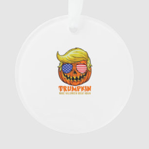 Adorno Trumpkin Usa vuelve a hacer que Halloween sea geni