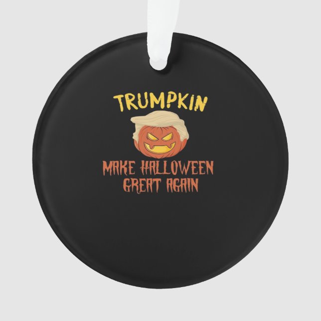 Adorno Trumpkin vuelve a hacer grande a Halloween - Graci (Anverso)