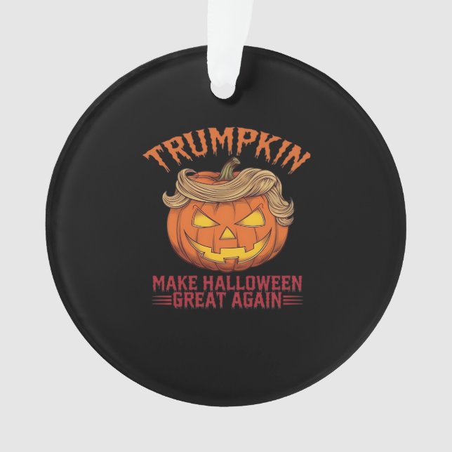 Adorno Trumpkin vuelve a hacer grande a Halloween - Sarcá (Anverso)