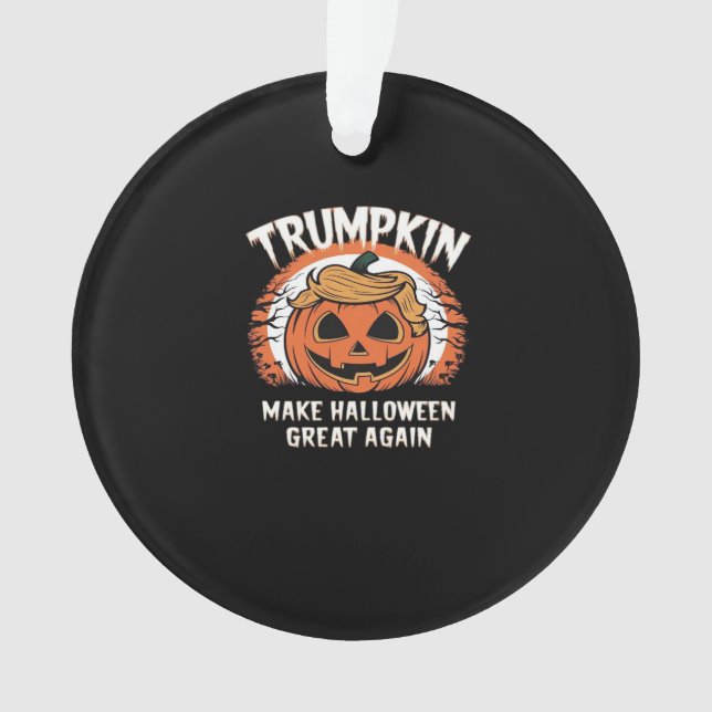 Adorno Trumpkin vuelve a hacer que Halloween sea genial (Anverso)