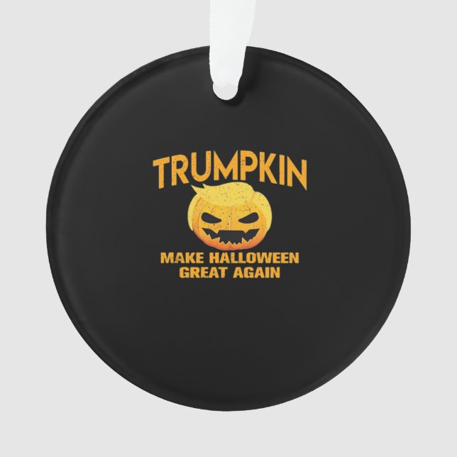 Adorno Trumpkin vuelve a hacer que Halloween sea grande - (Anverso)
