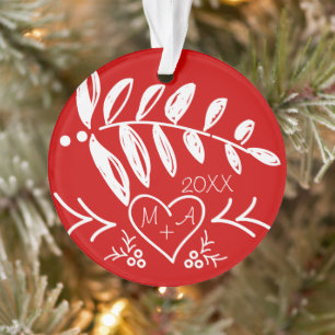 Adorno Tu foto e iniciativas románticas en Navidades del