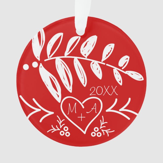Adorno Tu foto e iniciativas románticas en Navidades del  (Anverso)