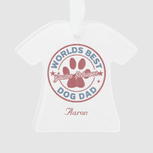 Adorno Tu Nombre Dog Dad Golden Retriever Ugly Sweater