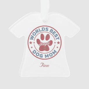 Adorno Tu Nombre Perro Mamá Beagle Ugly Sweater