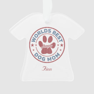 Adorno Tu Nombre Perro Mamá Beagle Ugly Sweater