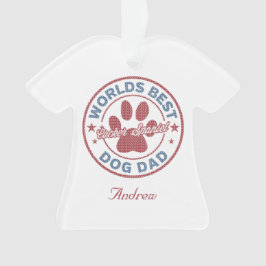 Adorno Tu Nombre Perro Papá Cocker Spaniel Suéter Feo