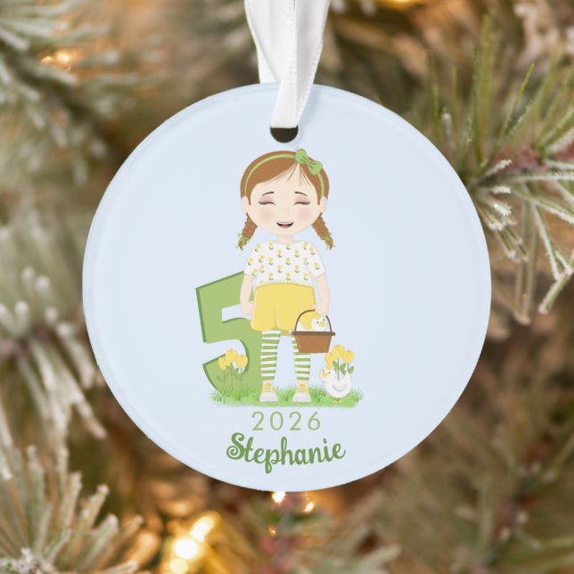 Adorno Tulip Birthday (Árbol)