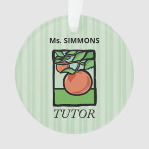 Adorno Tutor, profesor Gracias, Apple