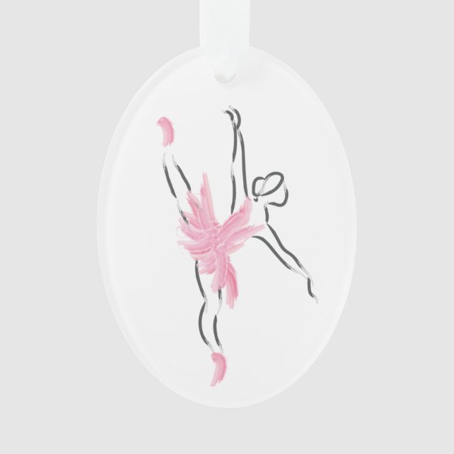 Adorno Tutu Love Giselle Ornament (Anverso)