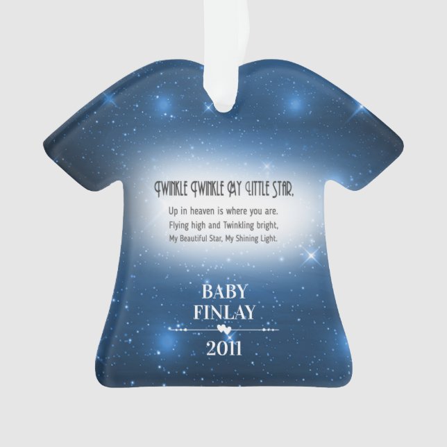 Adorno Twinkle Twinkle My Little Star (Anverso)
