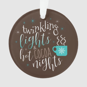 Adorno Twinkling Lights Hot Cocoa Nights ID593