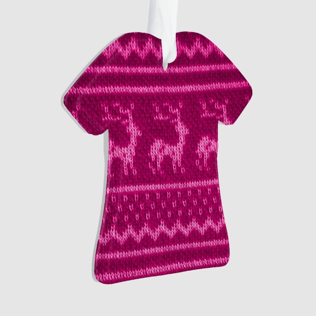 Adorno Ugly Christmas Sweater pattern (Anverso)