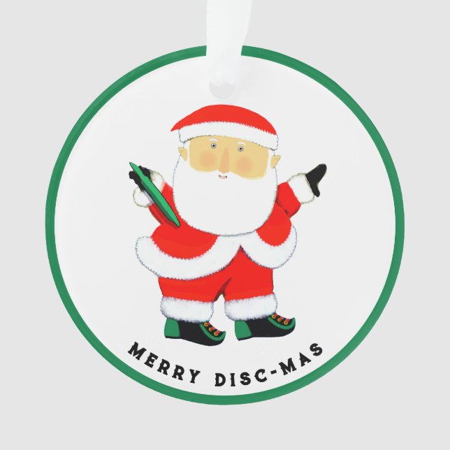 Adorno Ultimate Frisbee Holiday Gifts (Anverso)