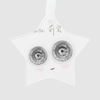 Adorno Un aleta lindo súper inteligente.